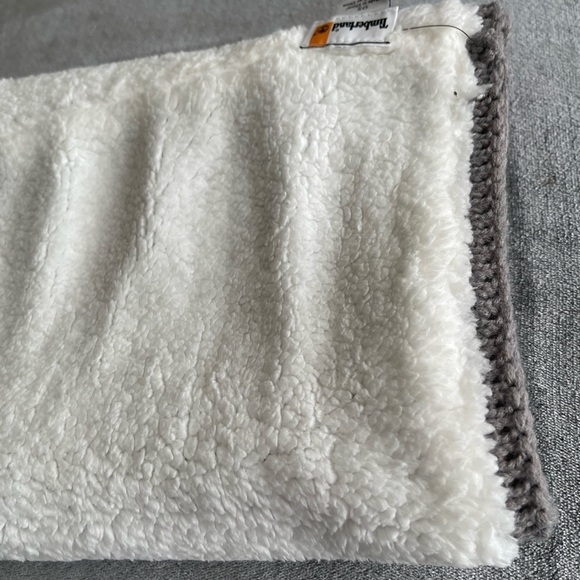 TIMBERLAND Gaiter Neck Warmer Grey One Size Fits All Men Unisex - Picture 7 of 9